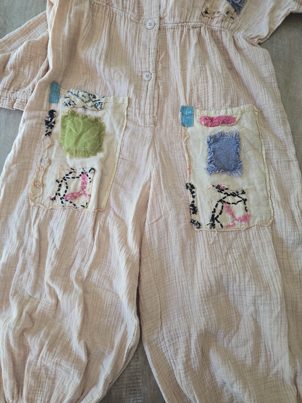 Jaded Gypsy Patchwork Jumpsuit - Picture 4 of 7